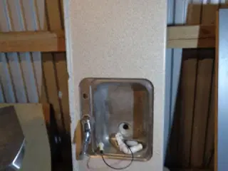 Bordsplade med vask