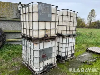 Palletanke Schultz/Vanleer 1000L 4 styk