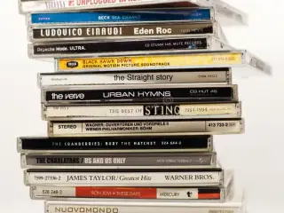 KØBES: rock, hip hop, elektroniske CD