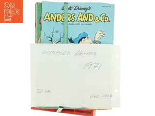 Anders And & Co, komplet årgang 1971