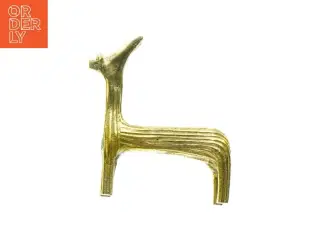 Guld figur Formet som Hjort (str. L: 10 cm)