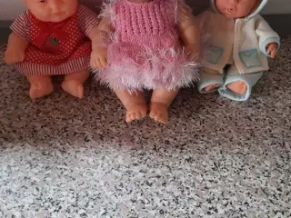 3stk små dukker