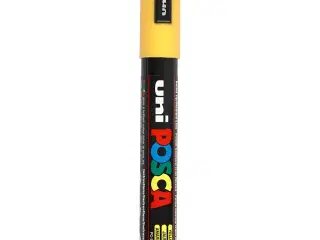 Posca Tusch, PC-5M, streg 2,5 mm, medium, gul, 1 stk.