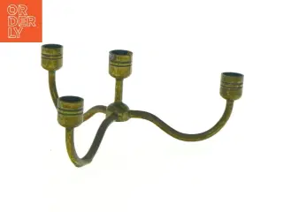 Vintage messing lysestage (str. 13 x 4,5 cm)