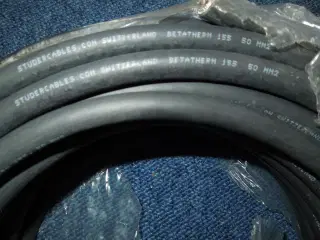 Varmebestandig fortinnet kabel 50mm2