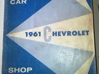 Original Shop Manual, 1961 Chevrolet.