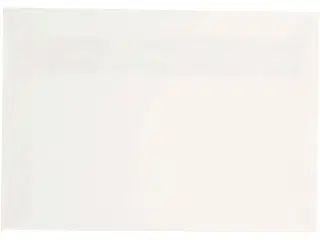 Elegant Råhvide Kuverter 11,4x16,2 cm - 50 stk.