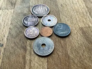 Mønter gamle. 