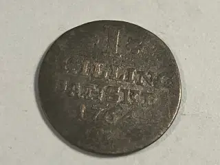 1 skilling 1764 Danmark