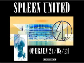 3 x Spleen United, operaen 24/8 kl 16:30