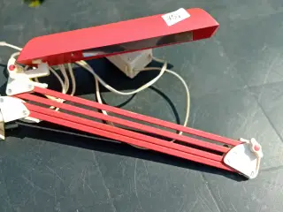 Bord lamp i rød