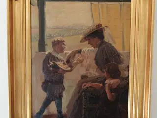 Maleri Luplau Janssen