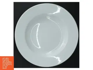 Hvide porcelænstallerkener (3 stk) fra IKEA (str. 25,5 cm)