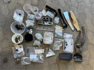 Mercedes SL 450 dele fra renovering