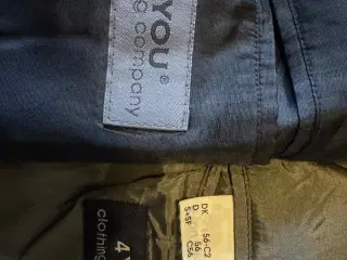 Rød og Sort blazer. 