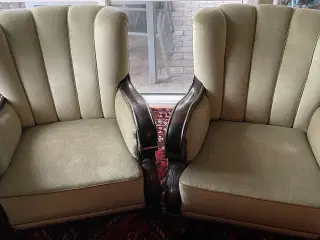 Ældre 2 stk. antikke lænestole sælges