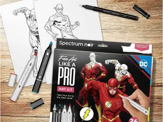 DIY Kit Illustration, Flash, ass. farver, 1 pk.