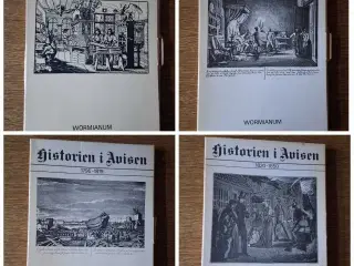 HISTORIEN i Aviserne fra 1657-1924. Faksimile tryk