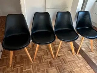 4x Spisebordsstole