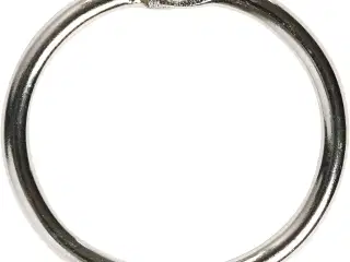 Metal Bogringe 25 mm - 10 stk. til Kreative Projekter