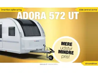 2024 - Adria Adora 572 UT Selected Edition   KAMPAGNEMODEL - er på lager