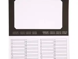 Evighedskalender, str. 19x23 cm, hulstr. 15,3x9,2 cm, 180 g, 5stk./ 1 pk.