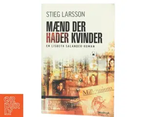 Mænd der hader kvinder af Stieg Larsson (Bog)