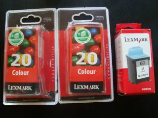 Lexmark Nr 20 color blækpatron original