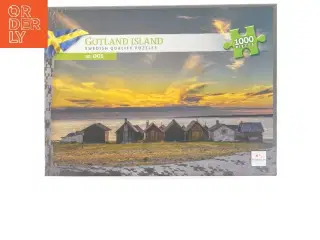 Puslespil med motiv fra Gotland (str. 68 x 48 cm)