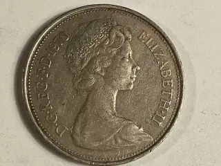 10 Pence England 1970