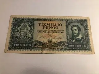 10 Million pengo Hungary 1945