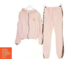 To delt sæt med sweatpants og sweatshirt (str. 152 cm)