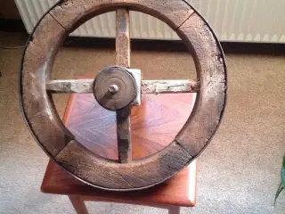 Vognhjul til dekoration