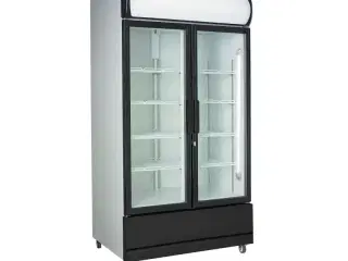 Display køleskab – med 2 glas døre 670 liter