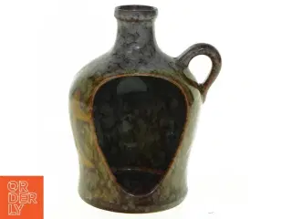 Keramik flaskevase fra Gdr (str. 16x11 cm)