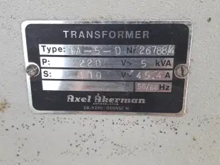 Transformer 110 volt