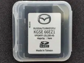 Mazda Skyactive 2024 SD kort