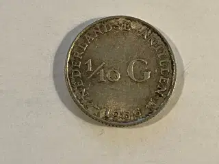 1/10 G Netherlands Antilles 1966