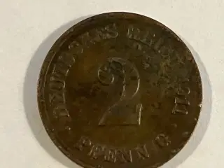 2 Pfennig Germany 1911