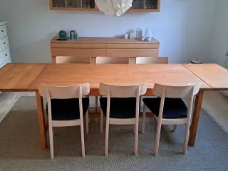 Spisebord i kirsebærtræ