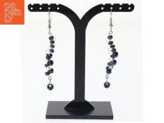 Perleøreringe (str. 7 cm)