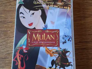 WALT DISNEY: MULAN.  DVD-tegnefilm. 