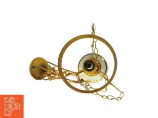 Gammeldags pendler lampe (str. HØ: 28x22 cm)