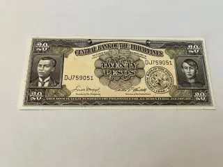 20 Pesos Philippines 1949