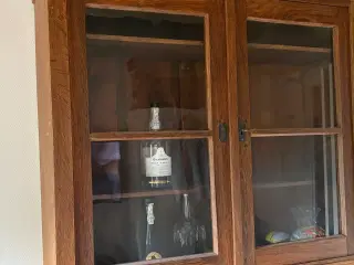 Smuk antik Hænge Vitrine