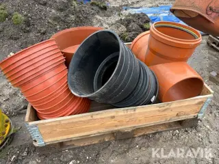 Forskellige kloarkrør 2 paller