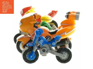 Motorcykel legetøjsfigurer sæt (str. 10 cm)
