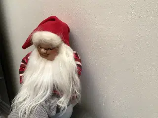 Strømpenisse. På potte