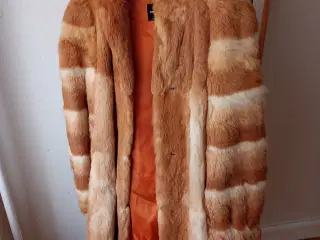 Fransk kaninpels - 75 cm lang