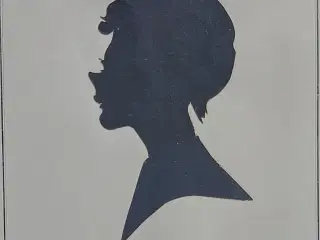 Lot silhuetsklip udført af  kunstneren Inger Eidem